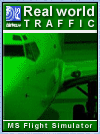 Fly in real time with real world traffic